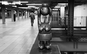 Subway Token Figures : Art : Subway : New York : Tom Otterness : Personal Photo Projects : Photos : Richard Moore : Photographer